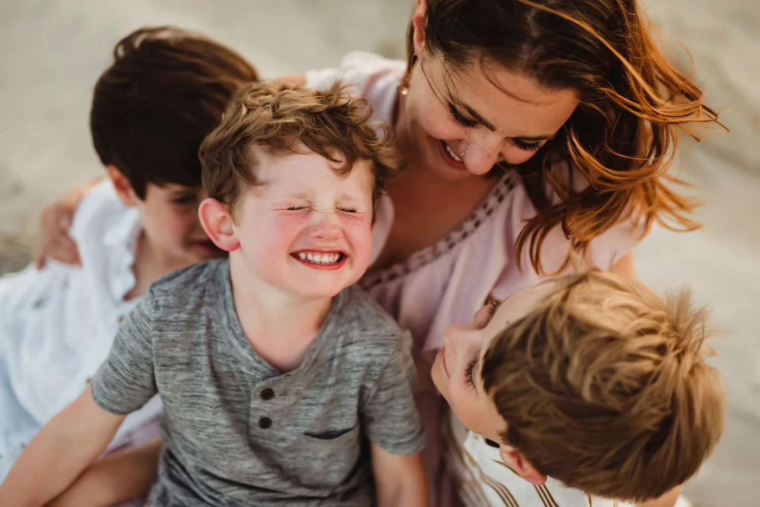 Summer Family Beach Photos at Ocean Isle – Etheridge Family - Kelly McPhail Photography - Kelly McPhail